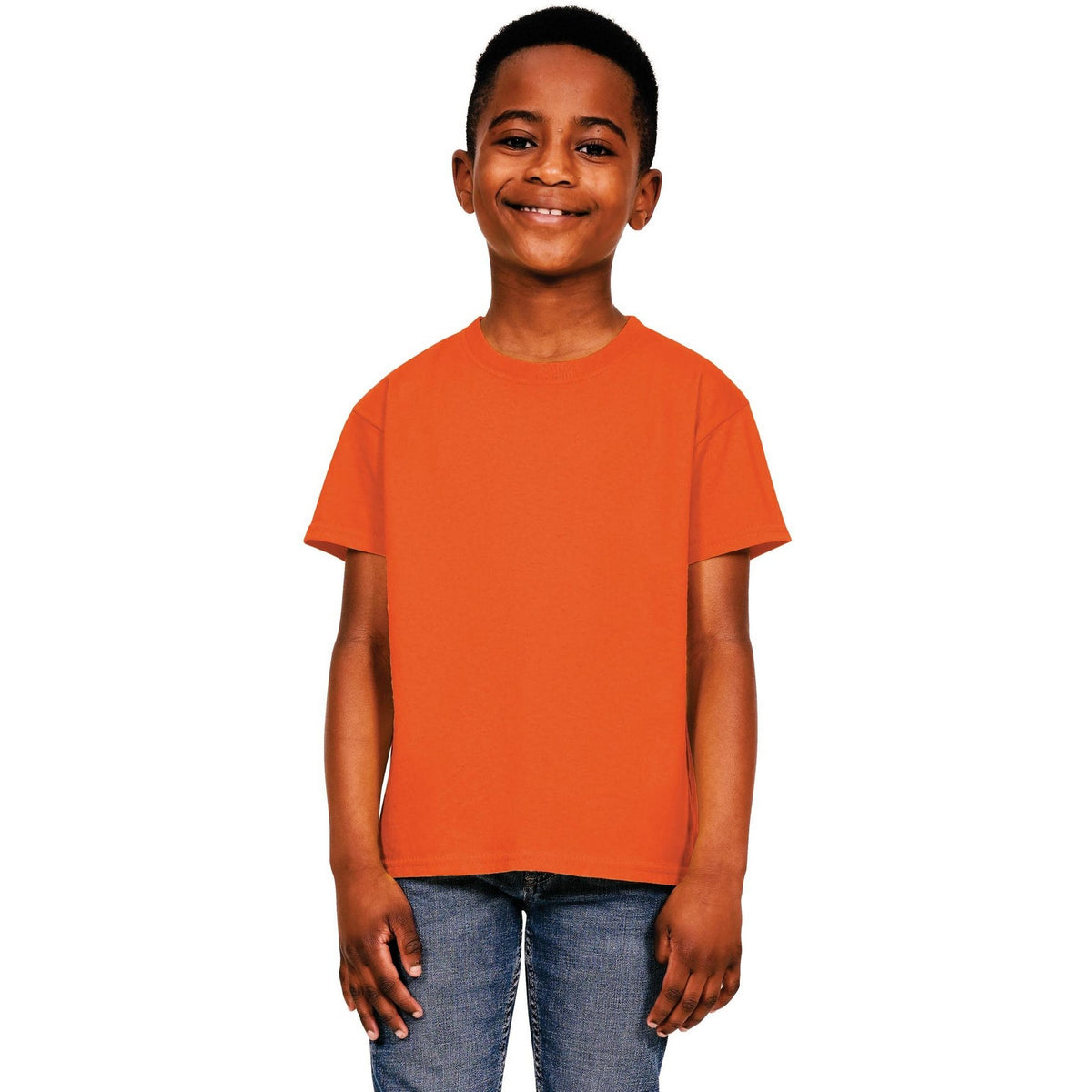 Orange - Lifestyle - Casual Classic  Childrens-Kids Ringspun Tee