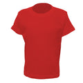 Red - Front - Casual Classic  Childrens-Kids Ringspun Tee