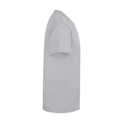 Heather Grey - Side - Casual Classics Mens Premium Ringspun Tee