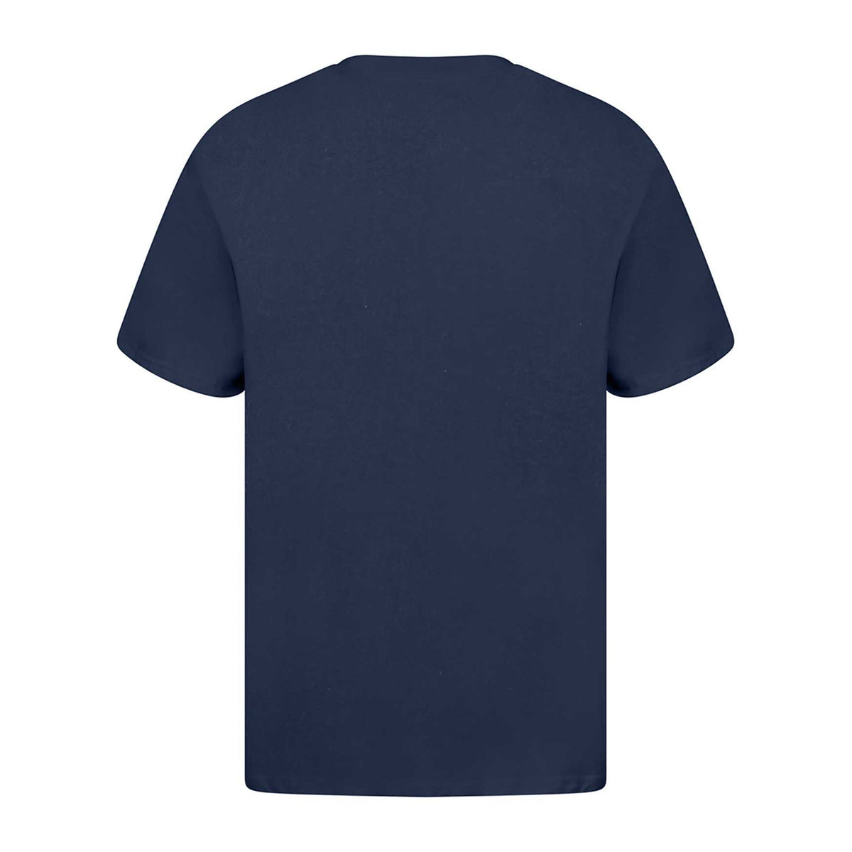 Navy - Back - Casual Classics Mens Premium Ringspun Tee