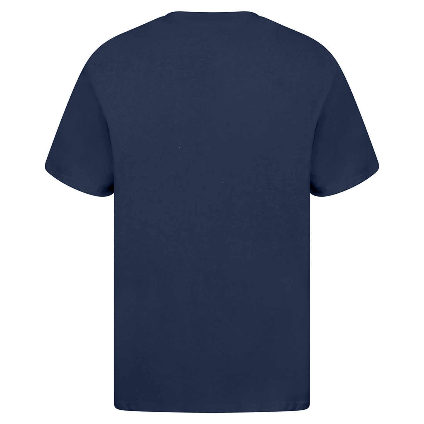 Navy - Back - Casual Classics Mens Premium Ringspun Tee