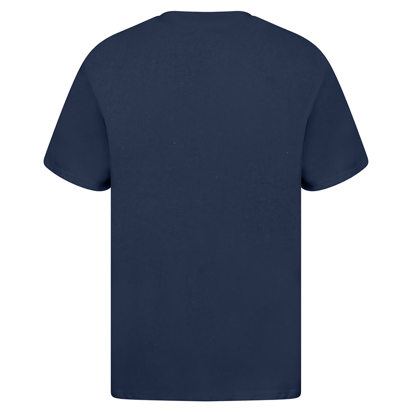 Navy - Back - Casual Classics Mens Premium Ringspun Tee
