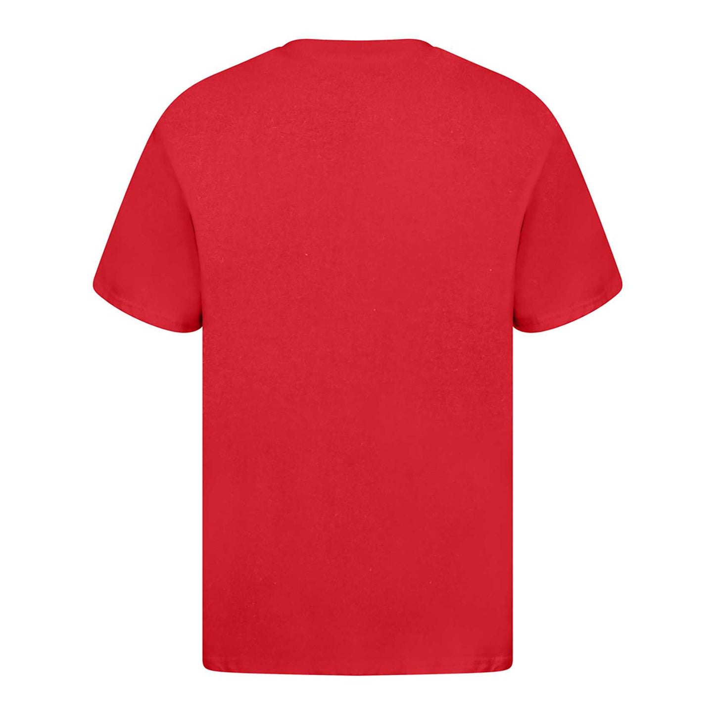 Red - Back - Casual Classics Mens Premium Ringspun Tee