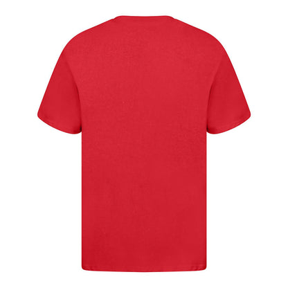 Red - Back - Casual Classics Mens Premium Ringspun Tee