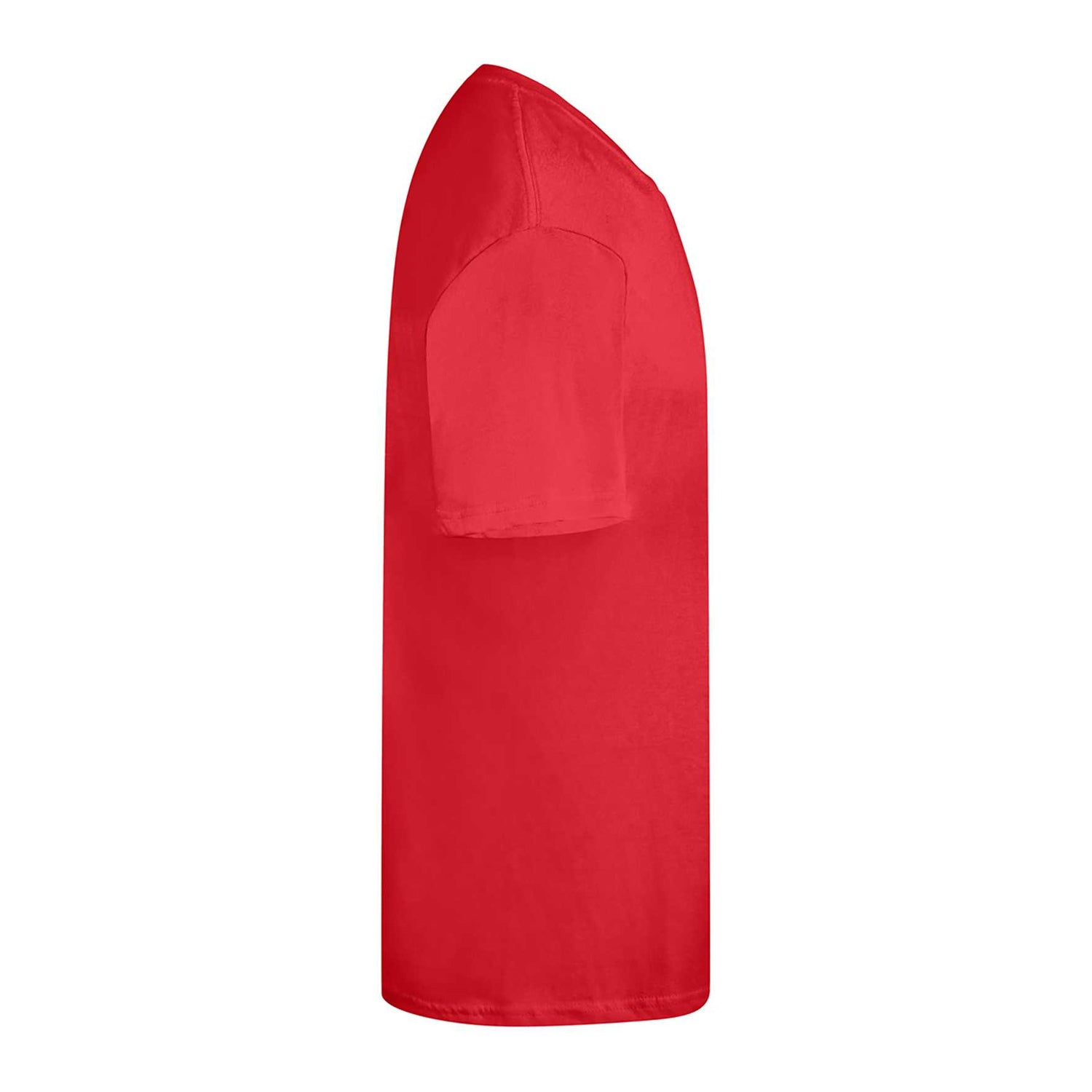 Red - Side - Casual Classics Mens Premium Ringspun Tee