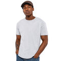 Heather Grey - Back - Casual Classics Mens Premium Ringspun Tee