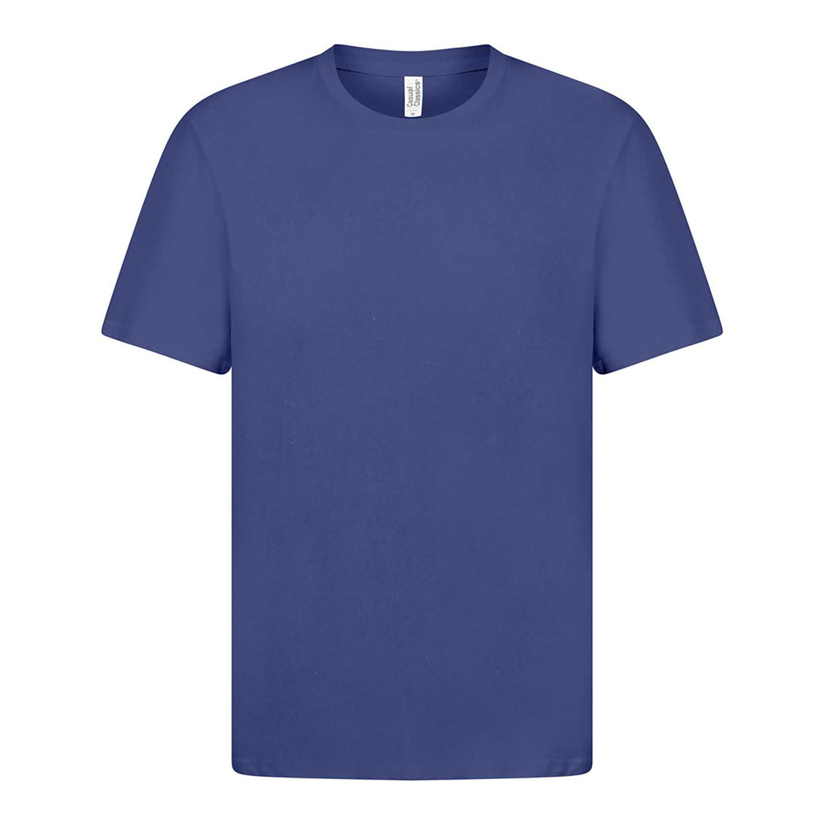 Royal Blue - Front - Casual Classics Mens Premium Ringspun Tee