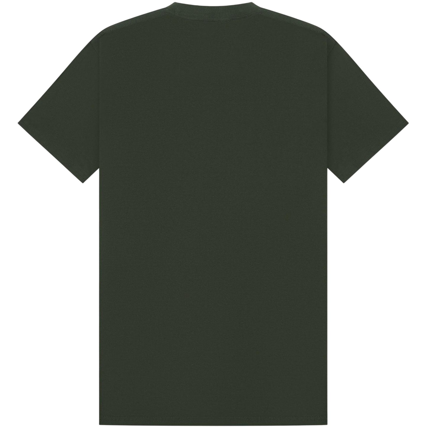Forest Green - Back - Casual Classics Mens Premium Ringspun Tee