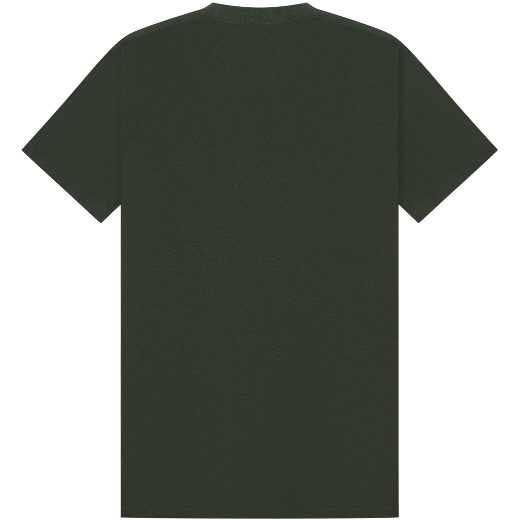 Forest Green - Back - Casual Classics Mens Premium Ringspun Tee