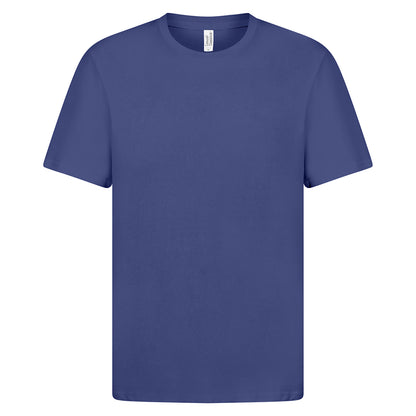 Royal Blue - Front - Casual Classics Mens Premium Ringspun Tee