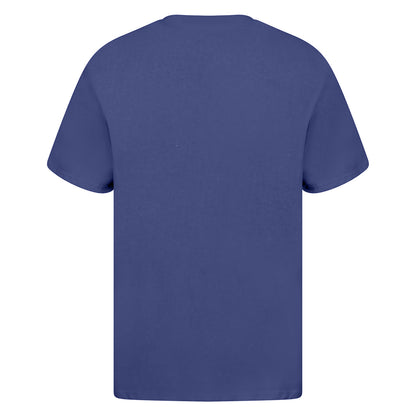Royal Blue - Back - Casual Classics Mens Premium Ringspun Tee