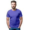 Royal Blue - Back - Casual Classics Mens Premium Ringspun Tee