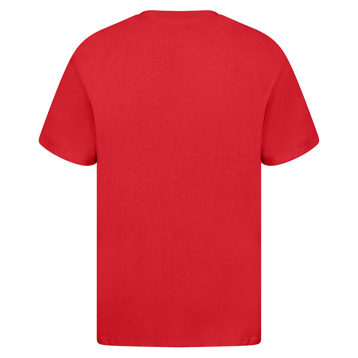 Red - Back - Casual Classics Mens Premium Ringspun Tee