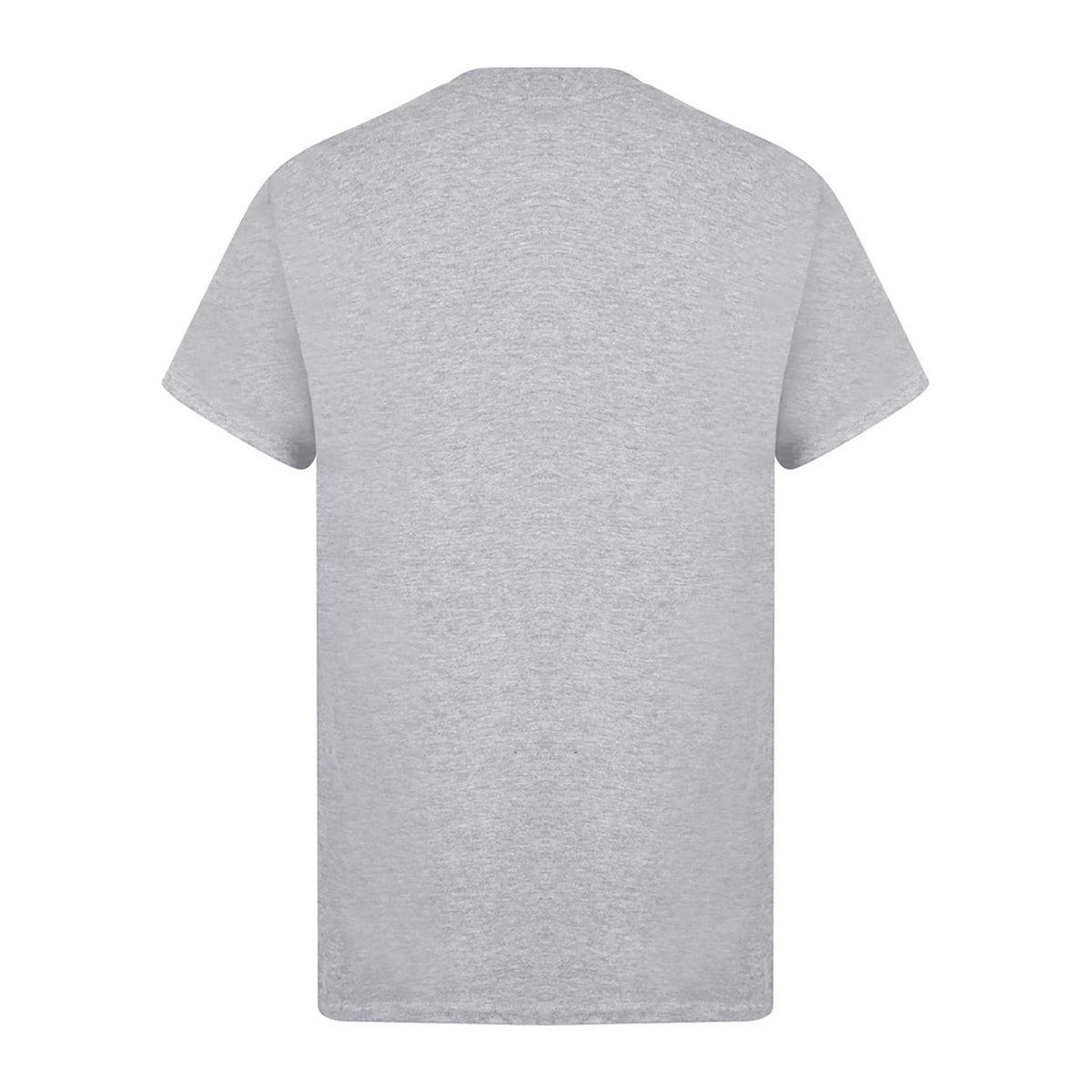 Heather Grey - Back - Casual Classics Mens Premium Ringspun Tee