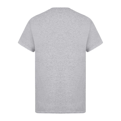 Heather Grey - Back - Casual Classics Mens Premium Ringspun Tee