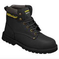 Black - Front - HardEdge Mens Nubuck Safety Boot