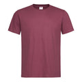 Burgundy Red - Front - Stedman Unisex Adults Classic Tee