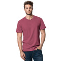 Burgundy Red - Back - Stedman Unisex Adults Classic Tee