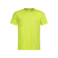 Bright Lime - Front - Stedman Unisex Adults Classic Tee