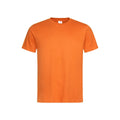 Orange - Front - Stedman Unisex Adults Classic Tee