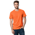 Orange - Back - Stedman Unisex Adults Classic Tee