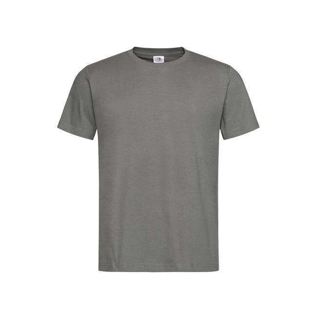 Real Grey - Front - Stedman Unisex Adults Classic Tee