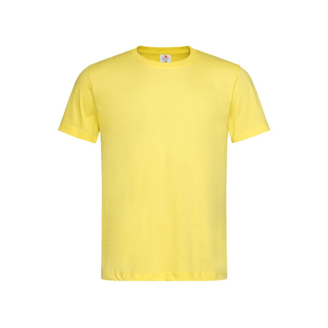 Yellow - Front - Stedman Unisex Adults Classic Tee