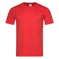 Scarlet Red - Front - Stedman Mens Classic Fitted Tee