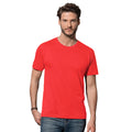 Scarlet Red - Back - Stedman Mens Comfort Tee