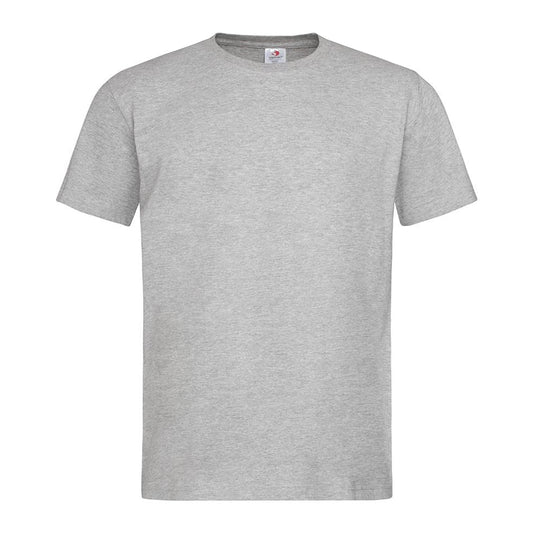 Grey Heather - Front - Stedman Mens Comfort Tee