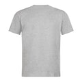 Grey Heather - Back - Stedman Mens Comfort Tee