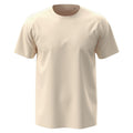 Natural - Front - Stedman Mens Comfort Tee