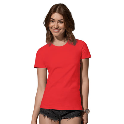 Bright Royal - Side - Stedman Womens-Ladies Comfort Tee