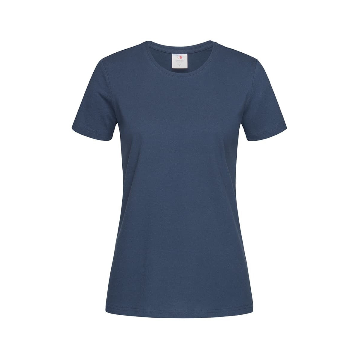 Navy - Front - Stedman Womens-Ladies Comfort Tee