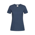 Scarlet Red - Back - Stedman Womens-Ladies Comfort Tee