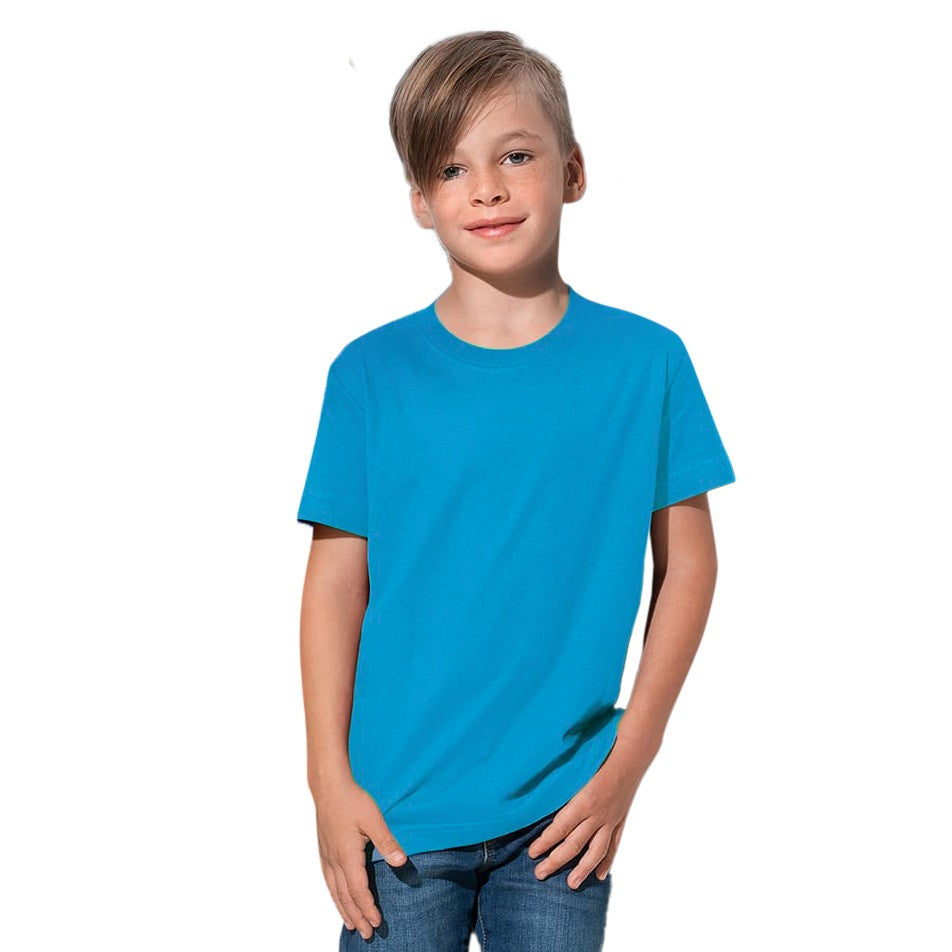 Ocean Blue - Back - Stedman Childrens-Kids Classic Tee