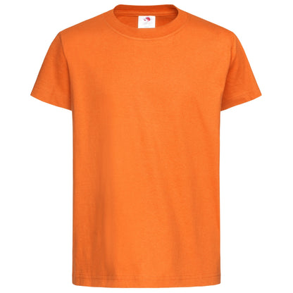 Orange - Front - Stedman Childrens-Kids Classic Tee