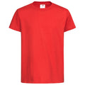 Scarlet Red - Front - Stedman Childrens-Kids Classic Tee