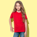 Scarlet Red - Back - Stedman Childrens-Kids Classic Tee