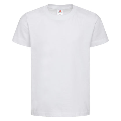 White - Front - Stedman Childrens-Kids Classic Tee