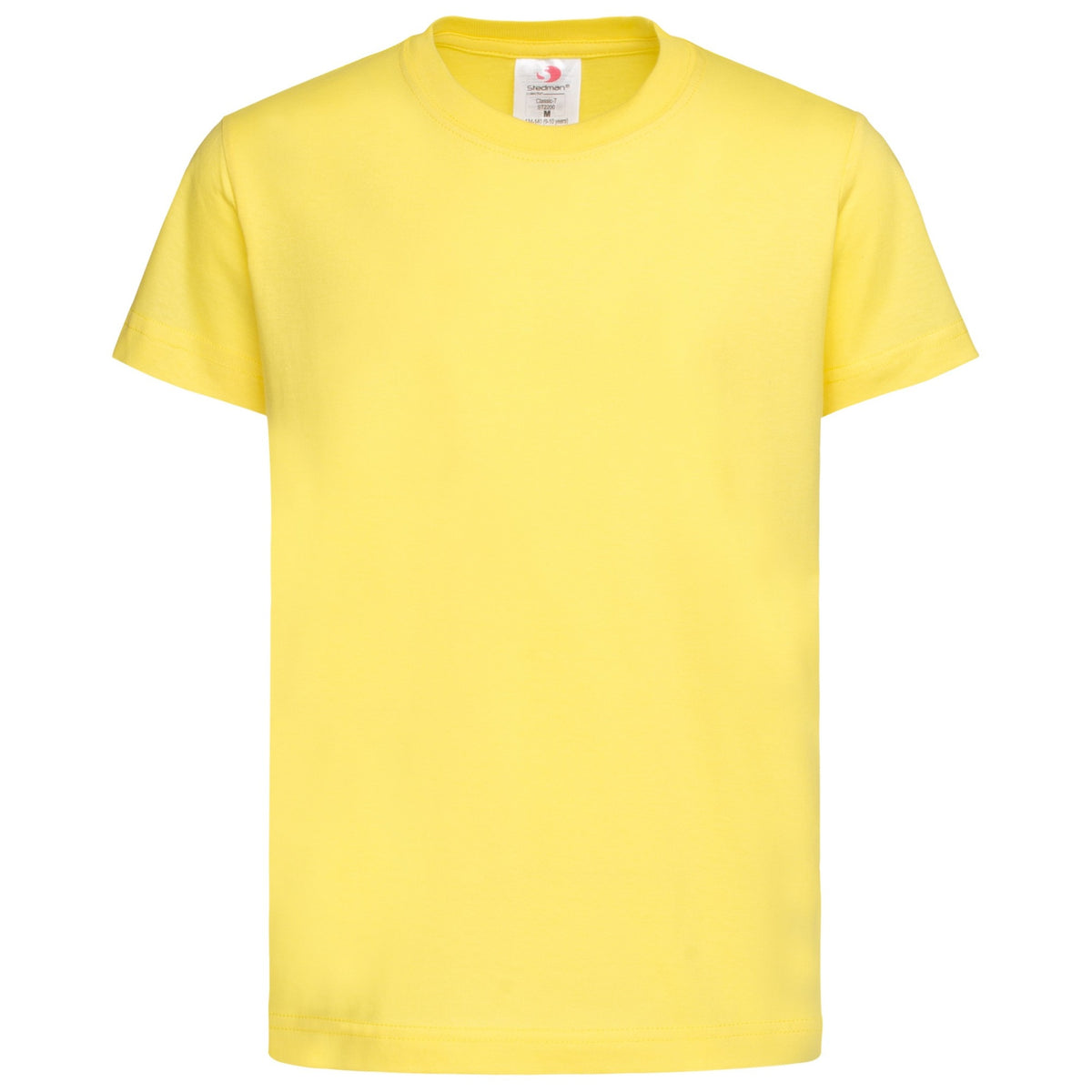 Yellow - Front - Stedman Childrens-Kids Classic Tee