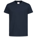 Navy - Front - Stedman Childrens-Kids Classic Tee