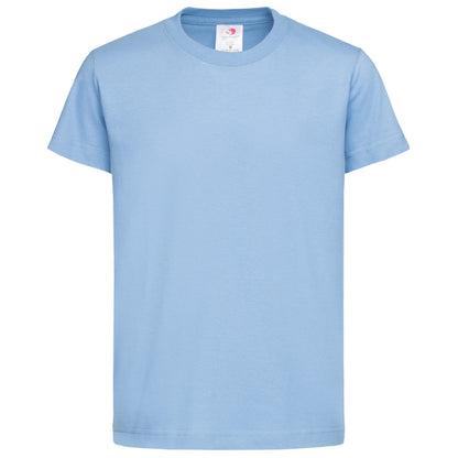 Light Blue - Front - Stedman Childrens-Kids Classic Tee