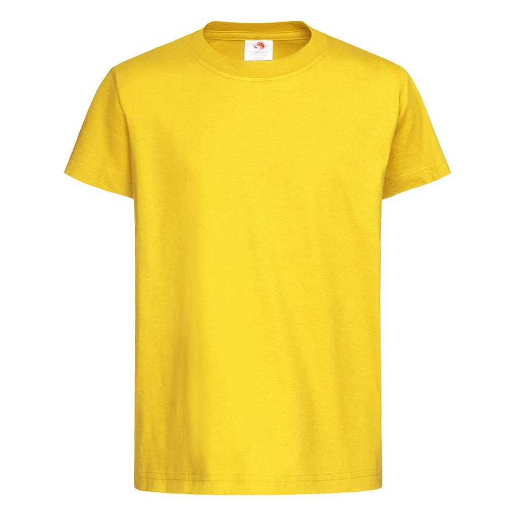 Sunflower Yellow - Front - Stedman Childrens-Kids Classic Tee
