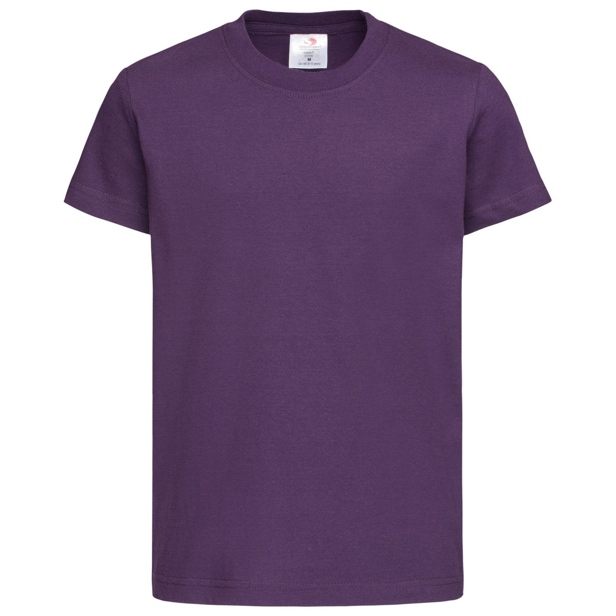 Deep Berry - Front - Stedman Childrens-Kids Classic Tee