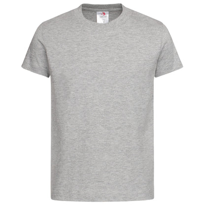 Heather Grey - Front - Stedman Childrens-Kids Classic Tee