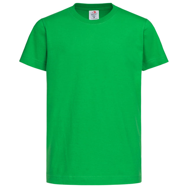 Kelly Green - Front - Stedman Childrens-Kids Classic Tee