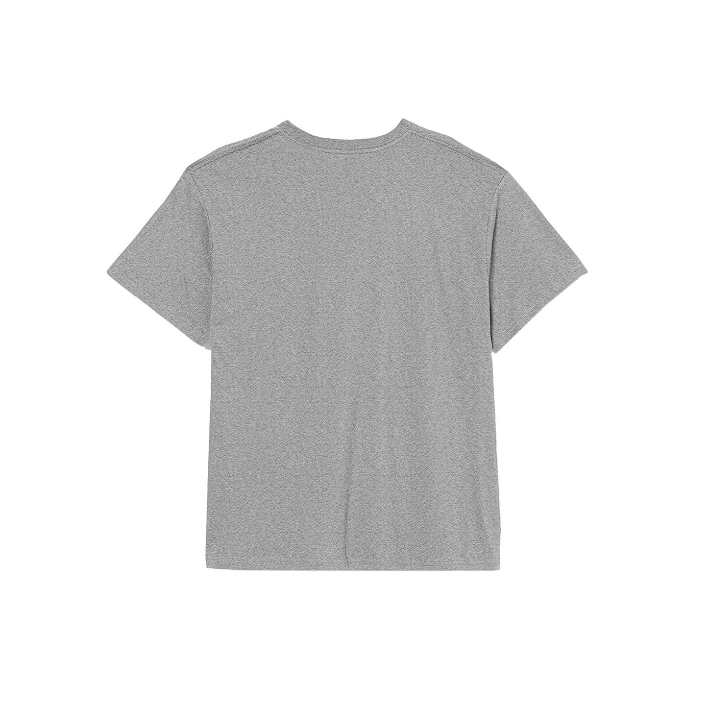 Heather Grey - Back - Stedman Mens Classic V Neck Tee