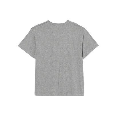 Heather Grey - Back - Stedman Mens Classic V Neck Tee