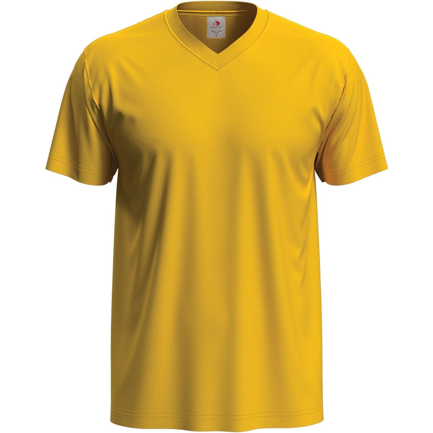 Sunflower - Front - Stedman Mens Classic V Neck Tee